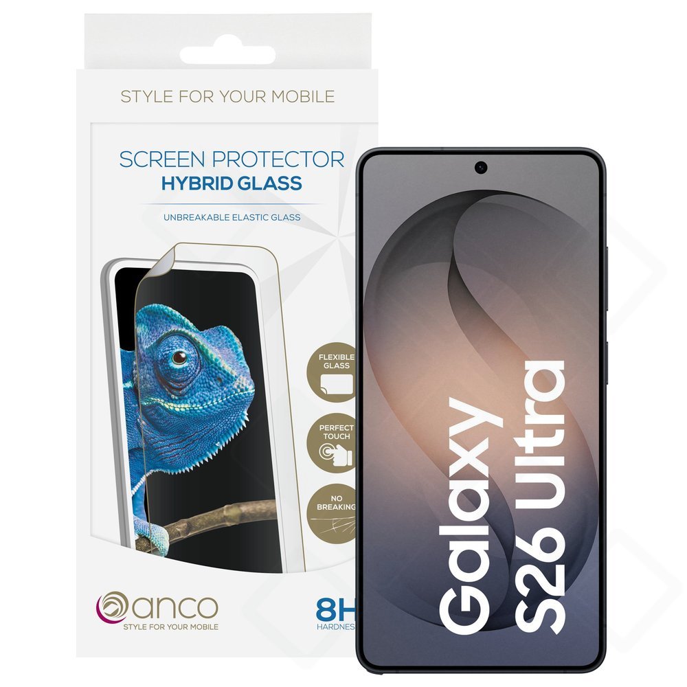 anco Hybrid Glass für S942B Samsung Galaxy S26