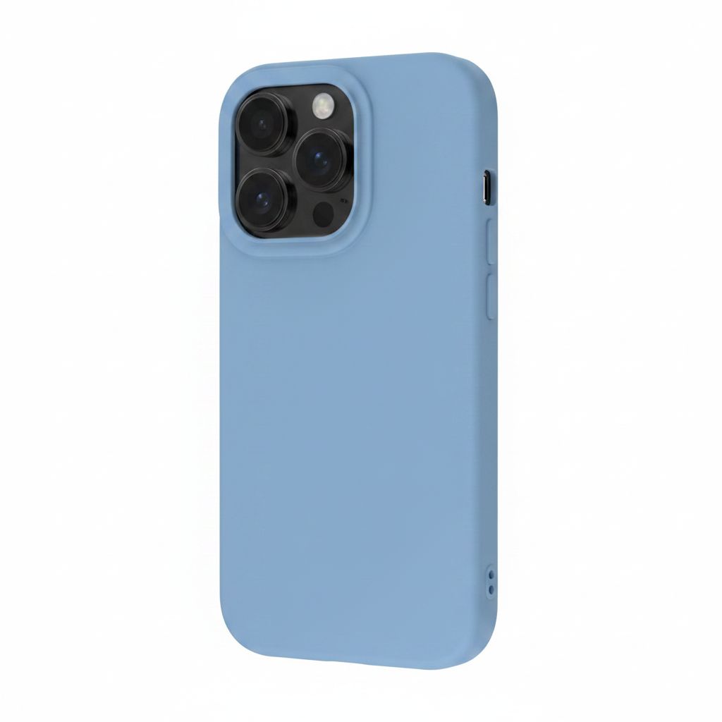 anco Liquid Silicone Case für Apple iPhone 16 Pro - blue