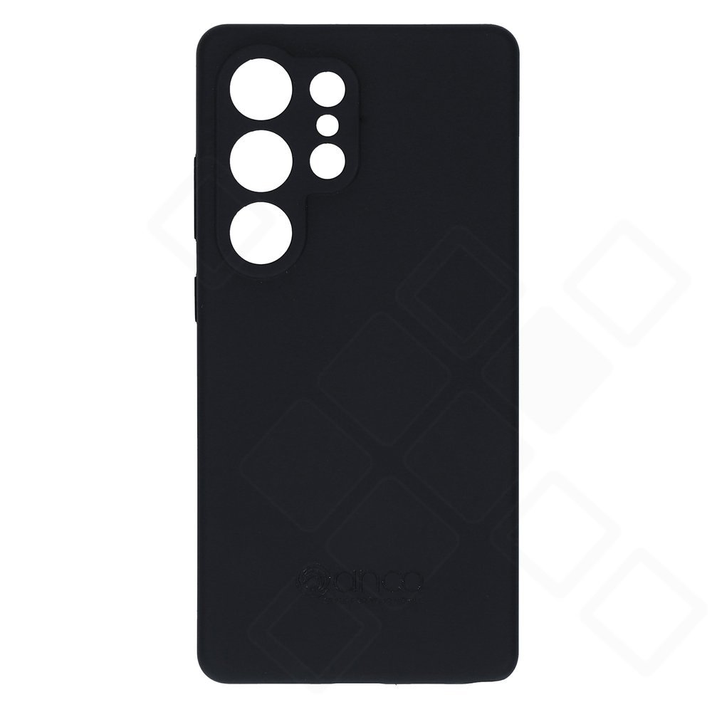 anco Liquid Silicone Case für S938B Samsung Galaxy S25 Ultra - black