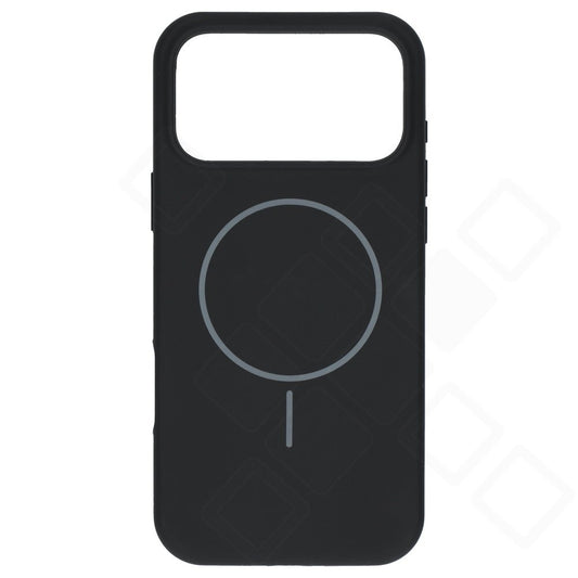 anco Magnet Liquid Silicone Case für Apple iPhone 17 Pro Max und 18 Pro Max – Schwarz