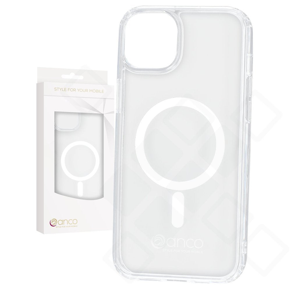 anco Magnetic Case für Apple iPhone 15 Plus - crystal