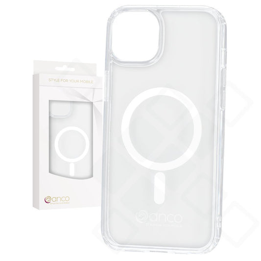 anco Magnetic Case für Apple iPhone 15 Plus - crystal