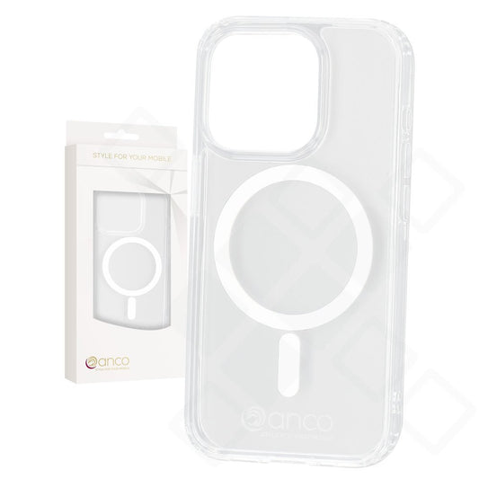 anco Magnetic Case für Apple iPhone 15 Pro - crystal