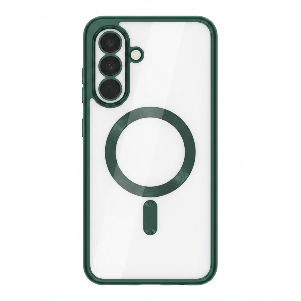 anco Magnetic Chrome Case für A175B, A176B Samsung Galaxy A17 4G, A17 5G - green