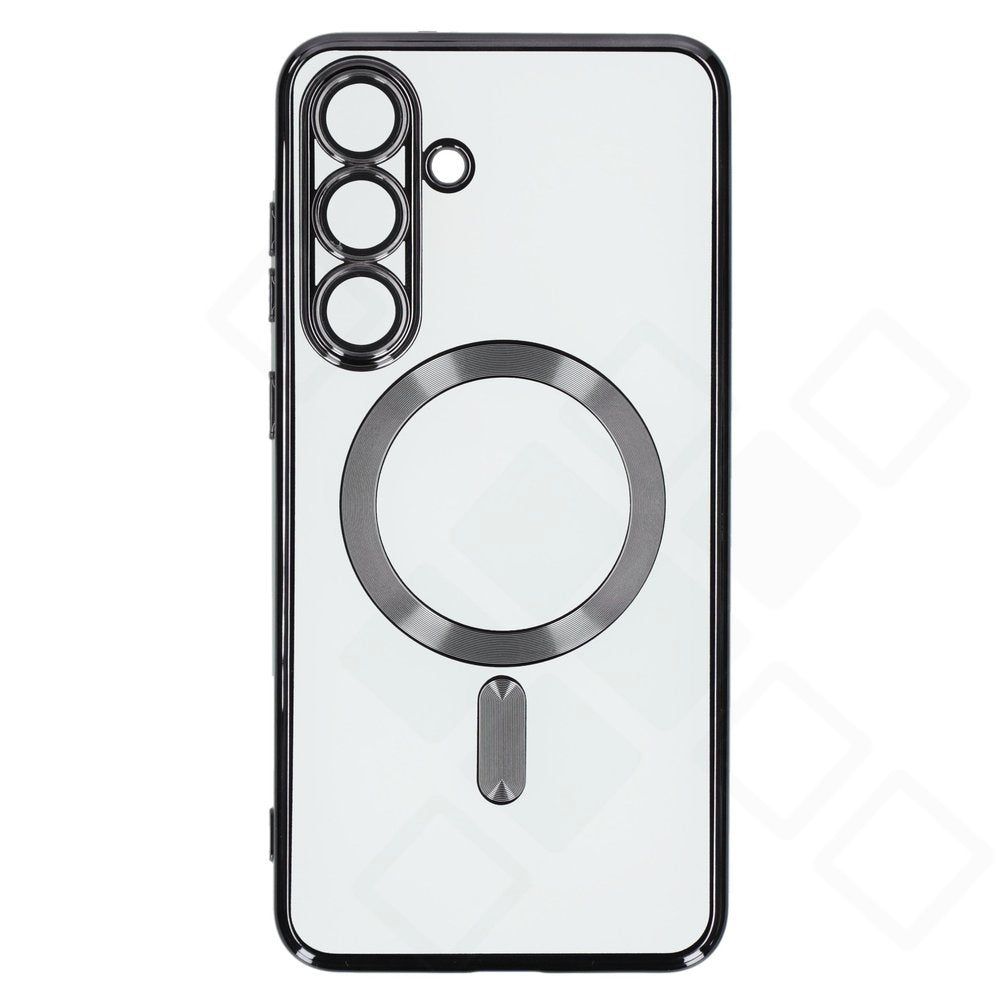 anco Magnetic Chrome Case für Samsung Galaxy S25 FE in Transparent und Schwarz