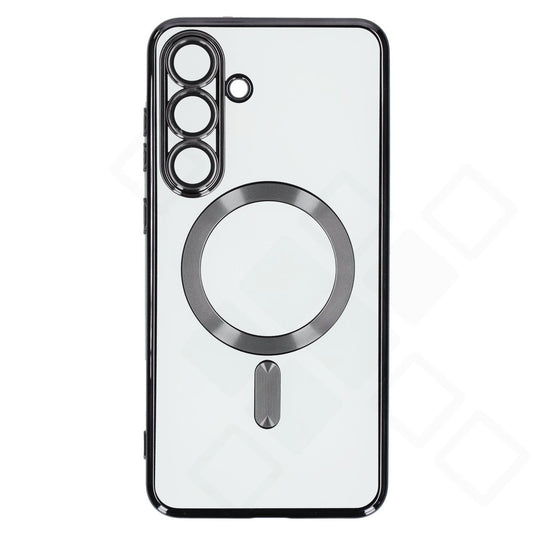 anco Magnetic Chrome Case für Samsung Galaxy S25 FE in Transparent und Schwarz