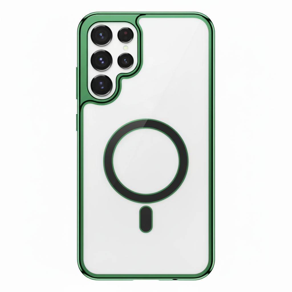 anco Magnetic Chrome Case für S948B Samsung Galaxy S26 Ultra - green
