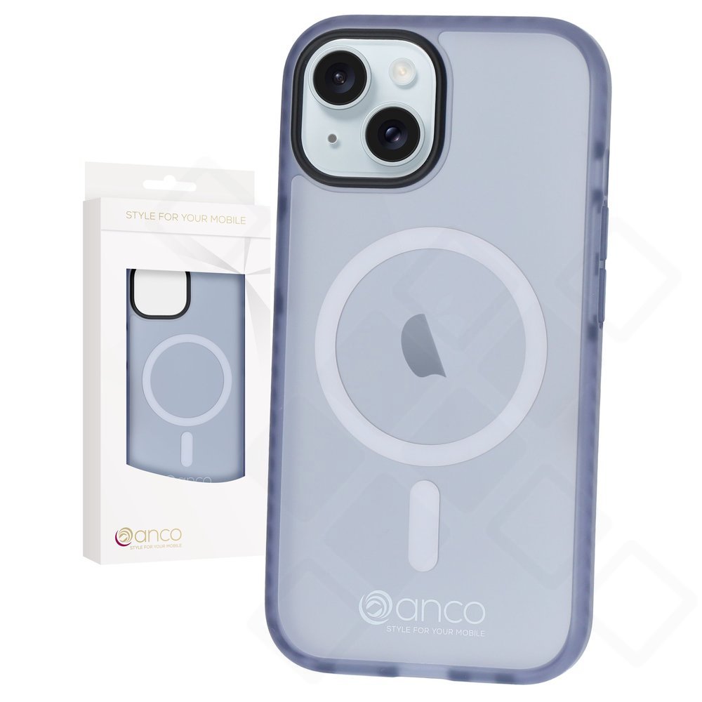 anco Magnetic Protect Case für Apple iPhone 15 Plus - blue