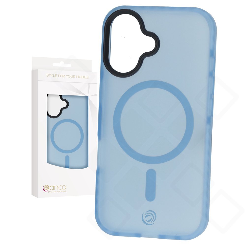 anco Magnetic Protect Case für Apple iPhone 16 - blue