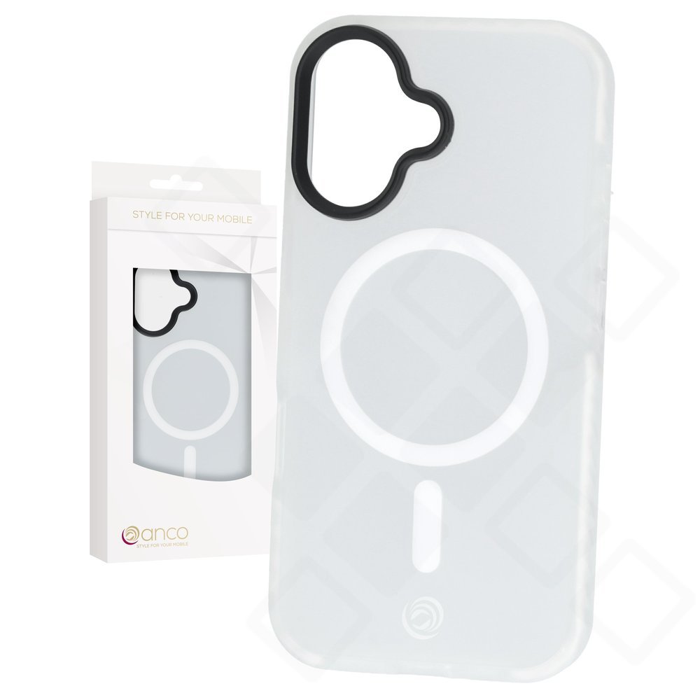 anco Magnetic Protect Case für Apple iPhone 16 - white