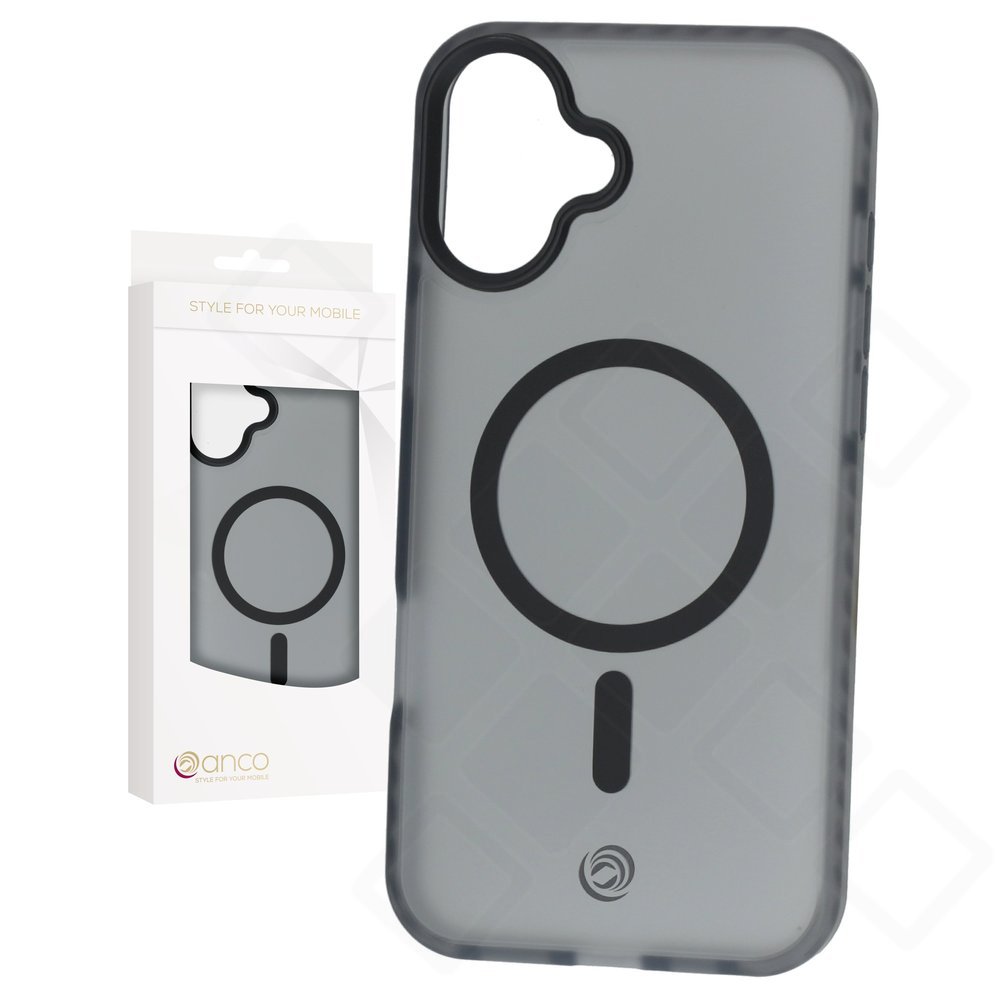 anco Magnetic Protect Case für Apple iPhone 16 Plus - black