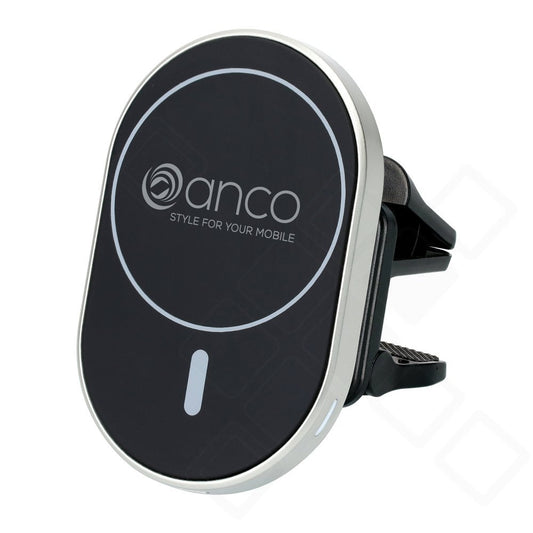 anco Magnetic Wireless Charging Car Holder 15W - black