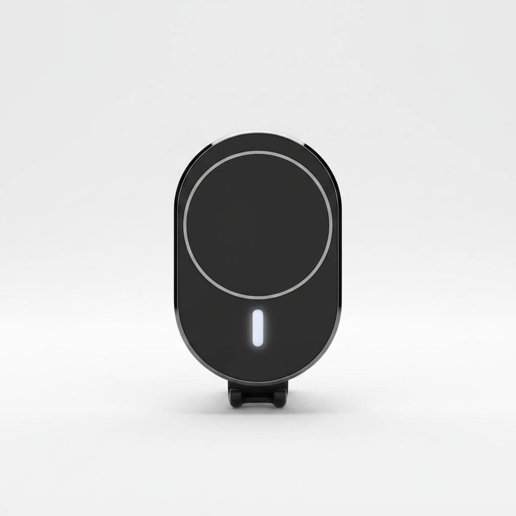 anco MagSafe Auto Handyhalterung mit 15W Wireless Charger in Schwarz