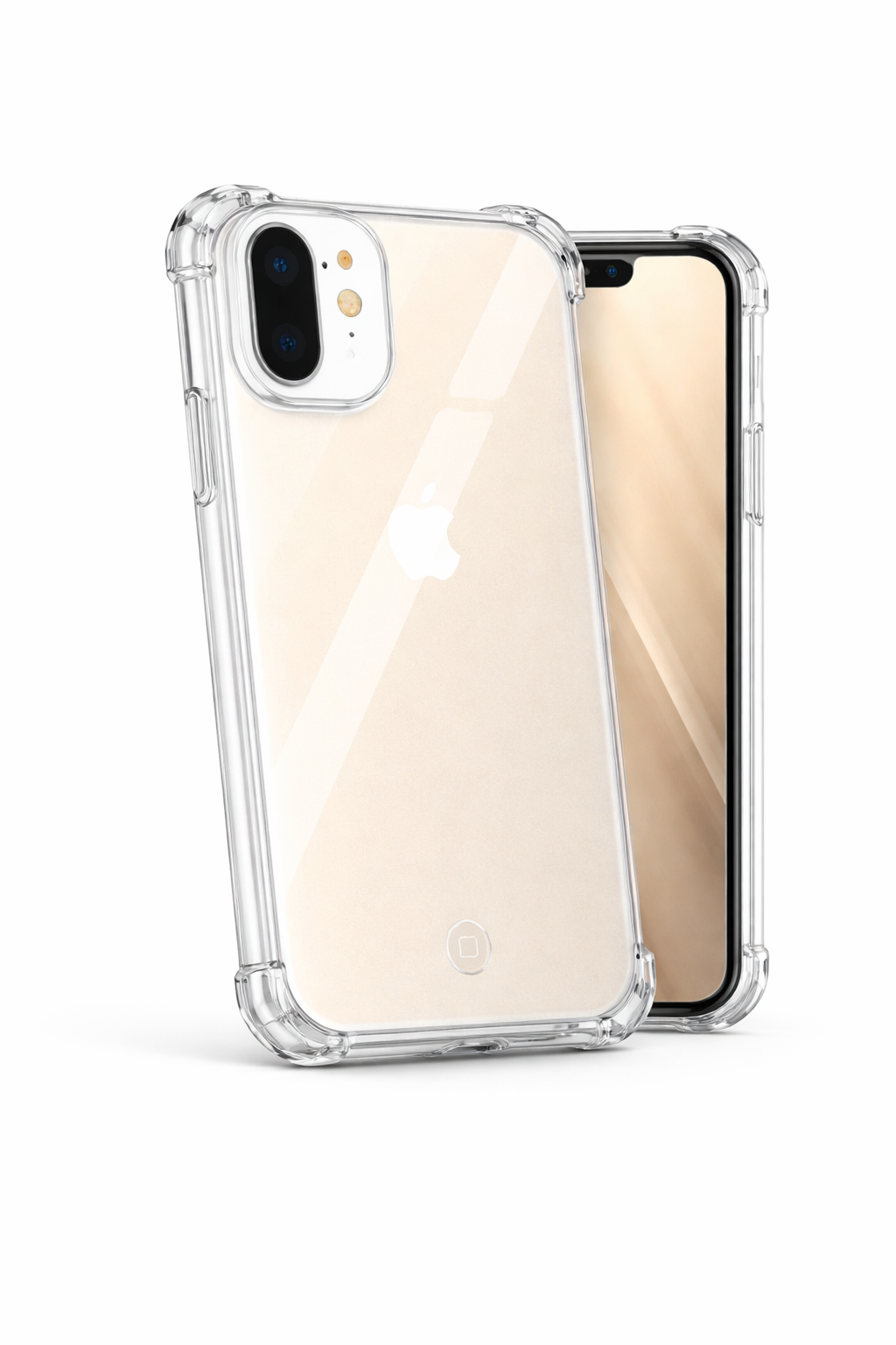 anco Protect Case für Apple iPhone 16 Plus transparente TPU Handyhülle mit verstärkten Kanten