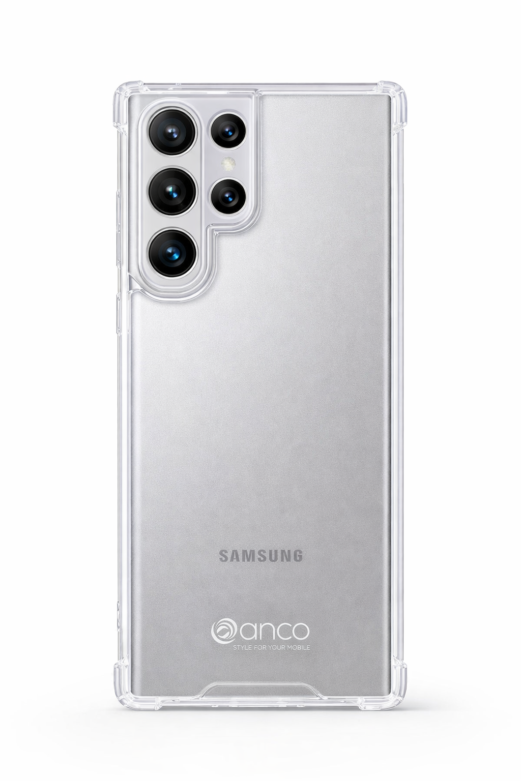 anco Protect Case transparente TPU Hülle für Samsung Galaxy S25 Ultra