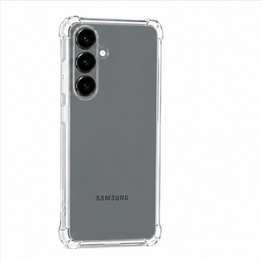 anco Protect Case für Samsung Galaxy S26+ transparente TPU Schutzhülle mit verstärkten Kanten