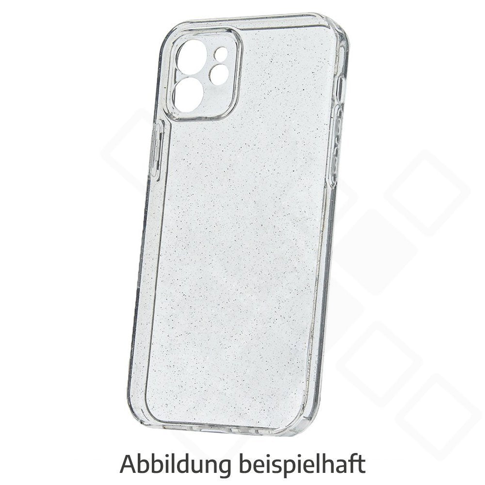 anco Shine Case für Samsung Galaxy A27 5G transparent mit Glitzereffekt