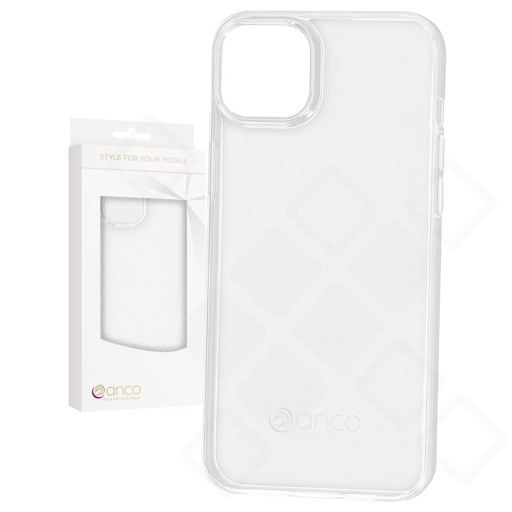 anco Super Slim Case für Apple iPhone 15 Plus - transparent