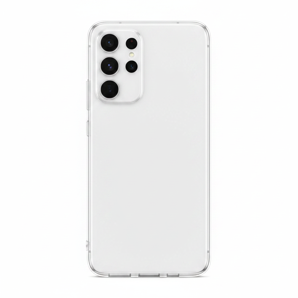anco Super Slim Case für Samsung Galaxy S25 Edge transparent mit 1,5 mm dünnem Design
