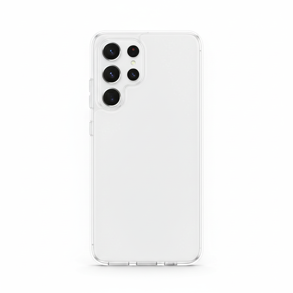 anco Super Slim Case für Samsung Galaxy S26 Ultra transparent mit 1,5 mm Materialstärke