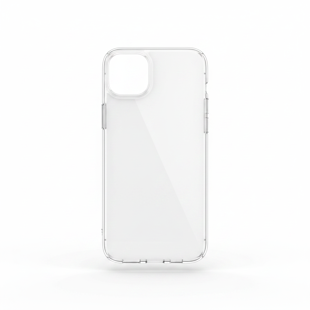 Ultradünnes transparentes anco Super Slim Case mit Kameraschutz für Apple iPhone 15 Plus