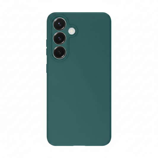 anco TPU Case für Samsung Galaxy S25+ in Forest Green mit matter Oberfläche
