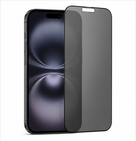anco Anti-Spy 9H Privacy Panzerglas für Apple iPhone 16