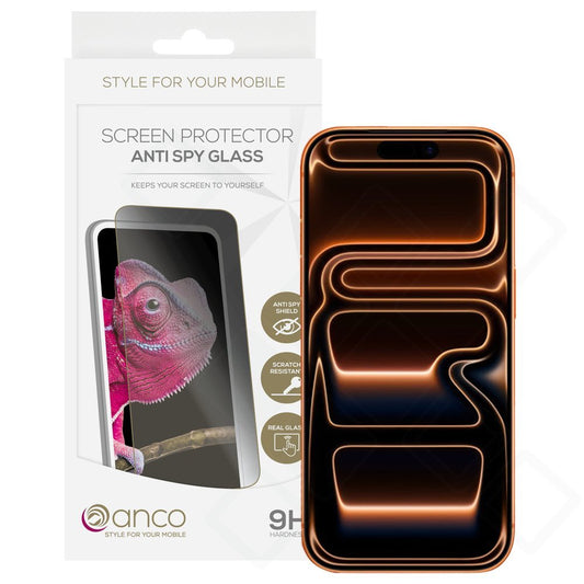 anco Tempered Glass Fullscreen für Apple iPhone 16 Pro Max, 17 Pro Max, 18 Pro Max