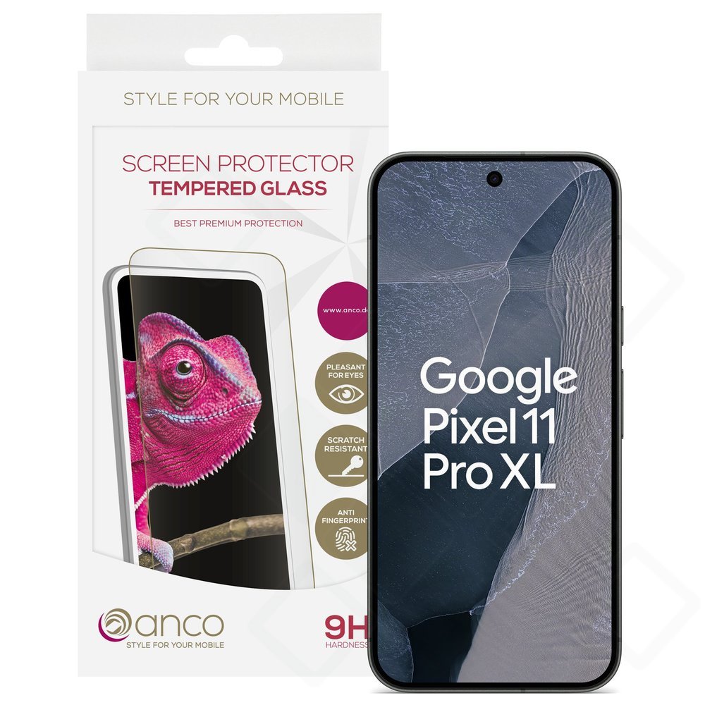anco Tempered Glass Fullscreen für Google Pixel 11 Pro XL