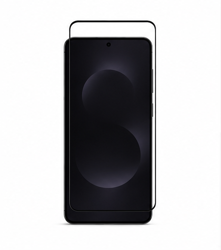 anco Tempered Glass Fullscreen 9H Panzerglas für Samsung Galaxy S25 Edge