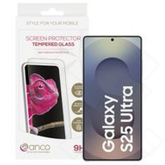 anco Tempered Glass Fullscreen für S938B Samsung Galaxy S25 Ultra - black
