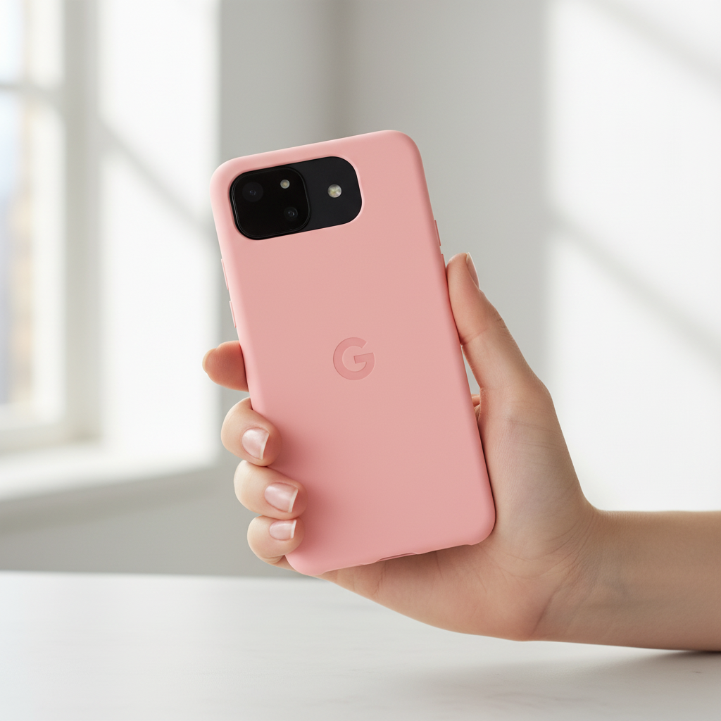 Anwendungsbild Google Pixel mit korrekter Kamera