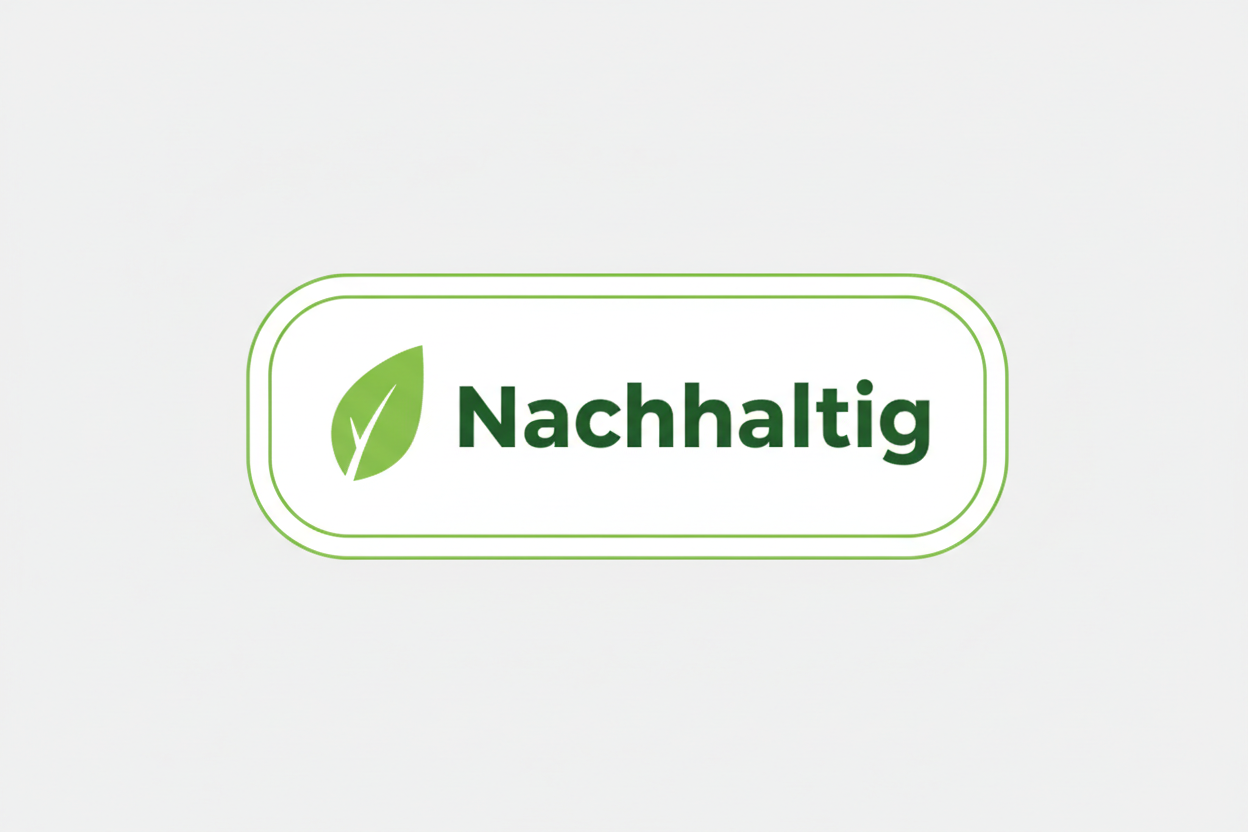 Badge "Nachhaltig"