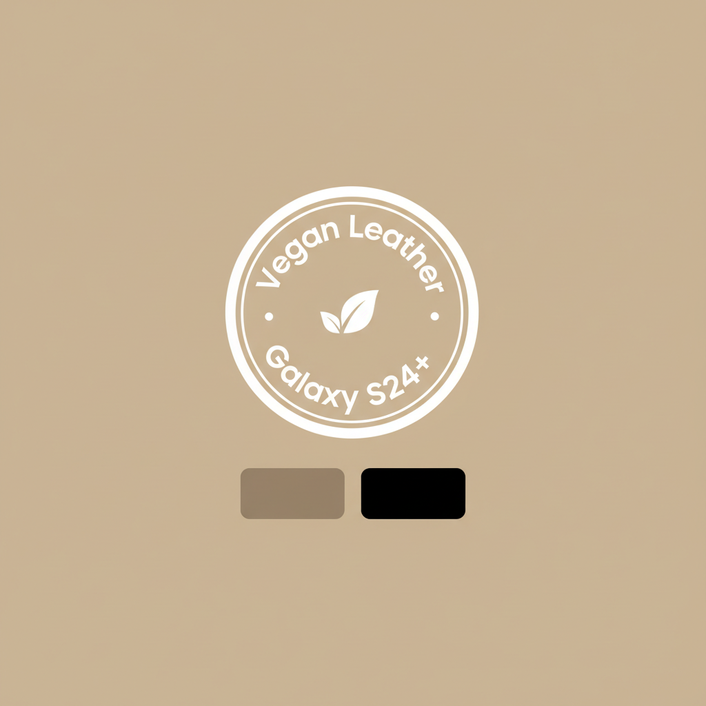 Badge Taupe & Schwarz