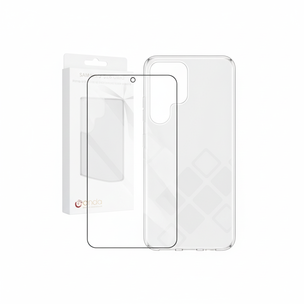 Bundle – anco Super Slim Case + Panzerglas