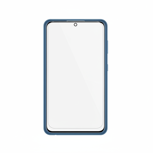 DISPLEX Real Glass Samsung Galaxy S25 Ultra – Hauptbild transparentes 10H Panzerglas weißer Hintergrund