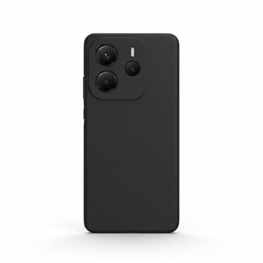 anco Dark Case Xiaomi Redmi Note 14 5G schwarz – Matte TPU Hülle