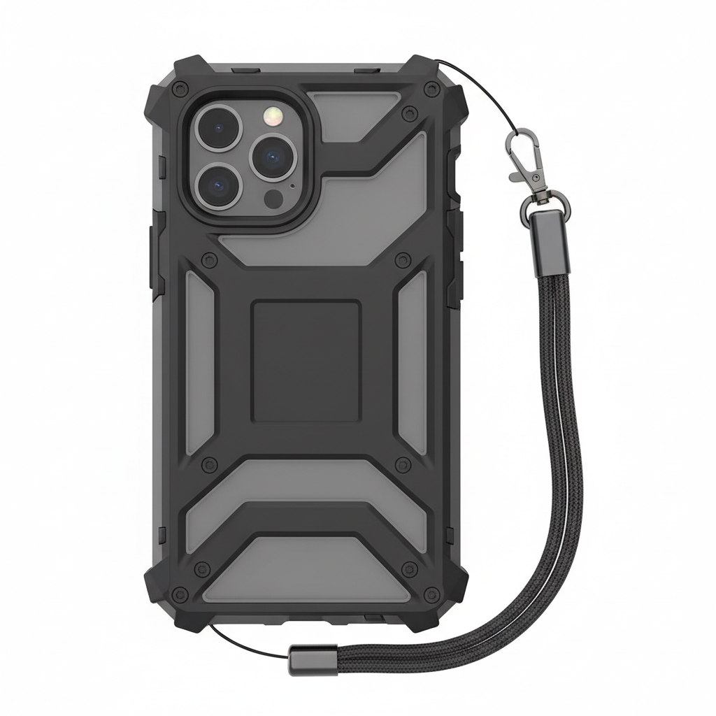4smarts Stark Rugged Case iPhone 17 Pro – Lieferumfang Flat Lay