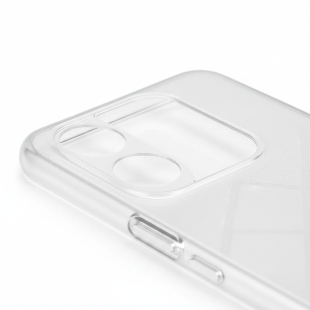 Detailansicht erhöhter Kameraausschnitt anco Super Slim Case Redmi Note 14 5G