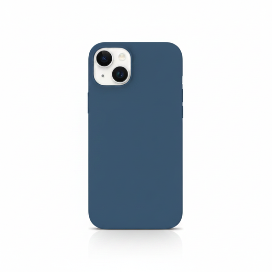 anco Liquid Silicone Case iPhone 14 blau – Silikon Hülle