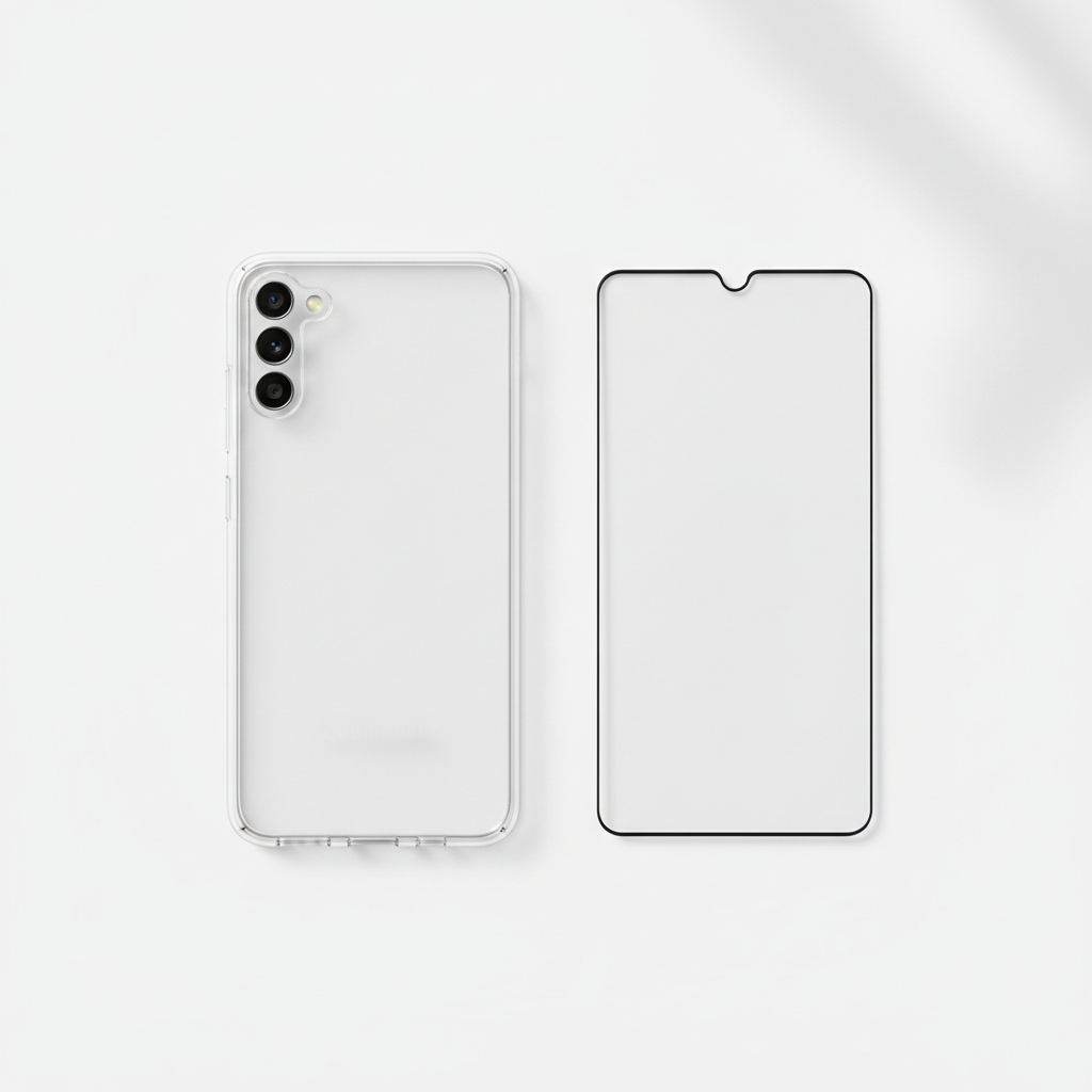 Bundle Samsung Galaxy A26 5G – Clear Cover und Panzerglas Set
