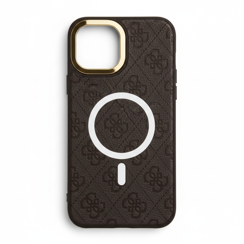 Guess 4G MagSafe Case iPhone 16 Pro Max – Hauptbild Braun ohne Verpackung