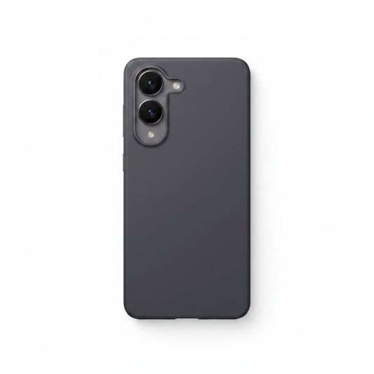 Samsung Silicone Case Galaxy S25 Edge Dunkelgrau – Hülle pur ohne Verpackung