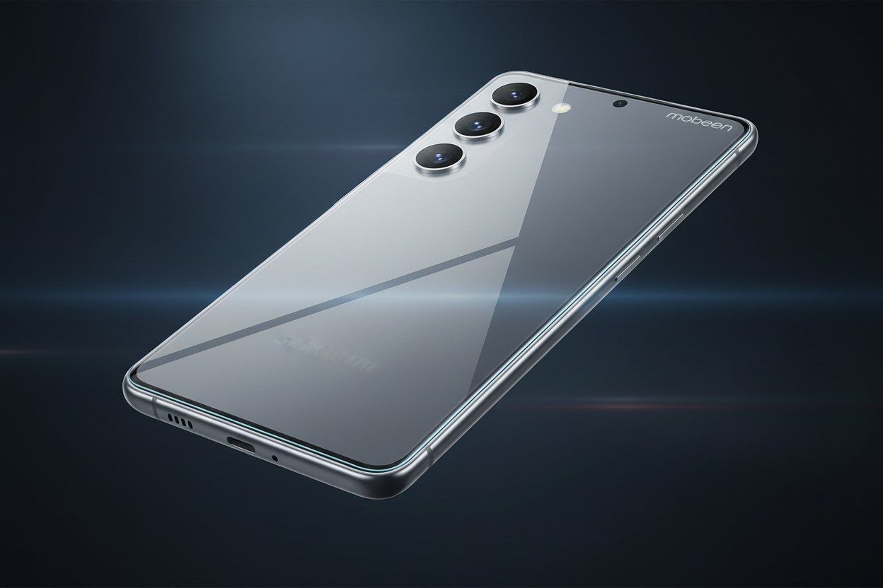 Mobeen Tempered Glass S26 - Schrägansicht
