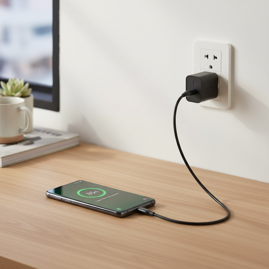 Samsung 45W USB-C Schnellladegerät EP-45W – Lifestyle