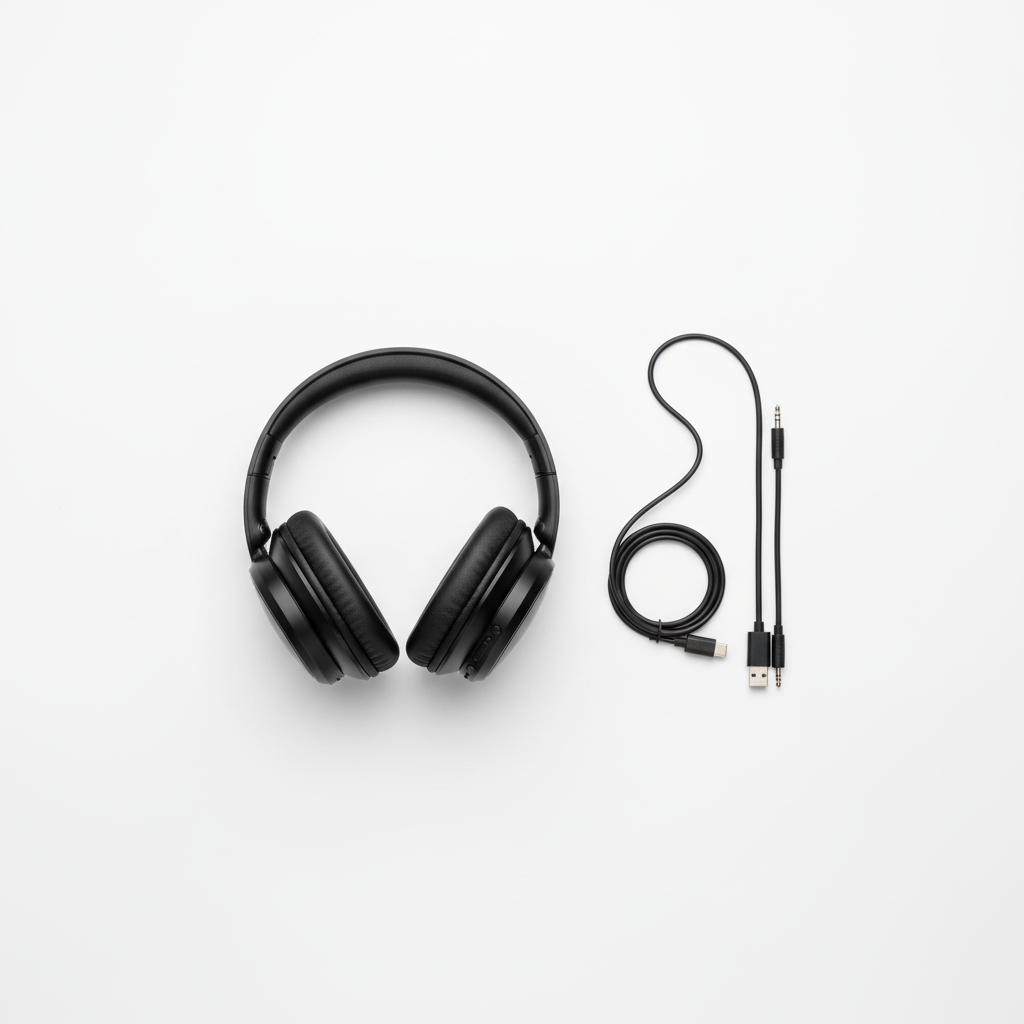 4smarts SkyBuds Wave – Bundle mit Kabeln