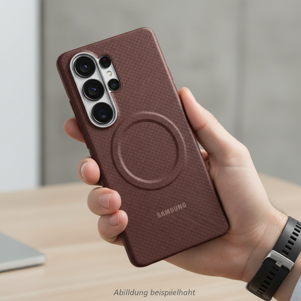 Anwendungsbild – Carbon MagSafe Case S26 Ultra