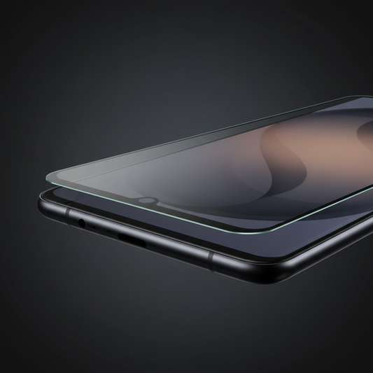 anco Tempered Glass Fullscreen S26 - Detailbild Black Frame