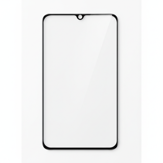 anco Panzerglas Fullscreen Galaxy S25 Ultra – Detailansicht 0,33 mm Profil und polierte Kanten