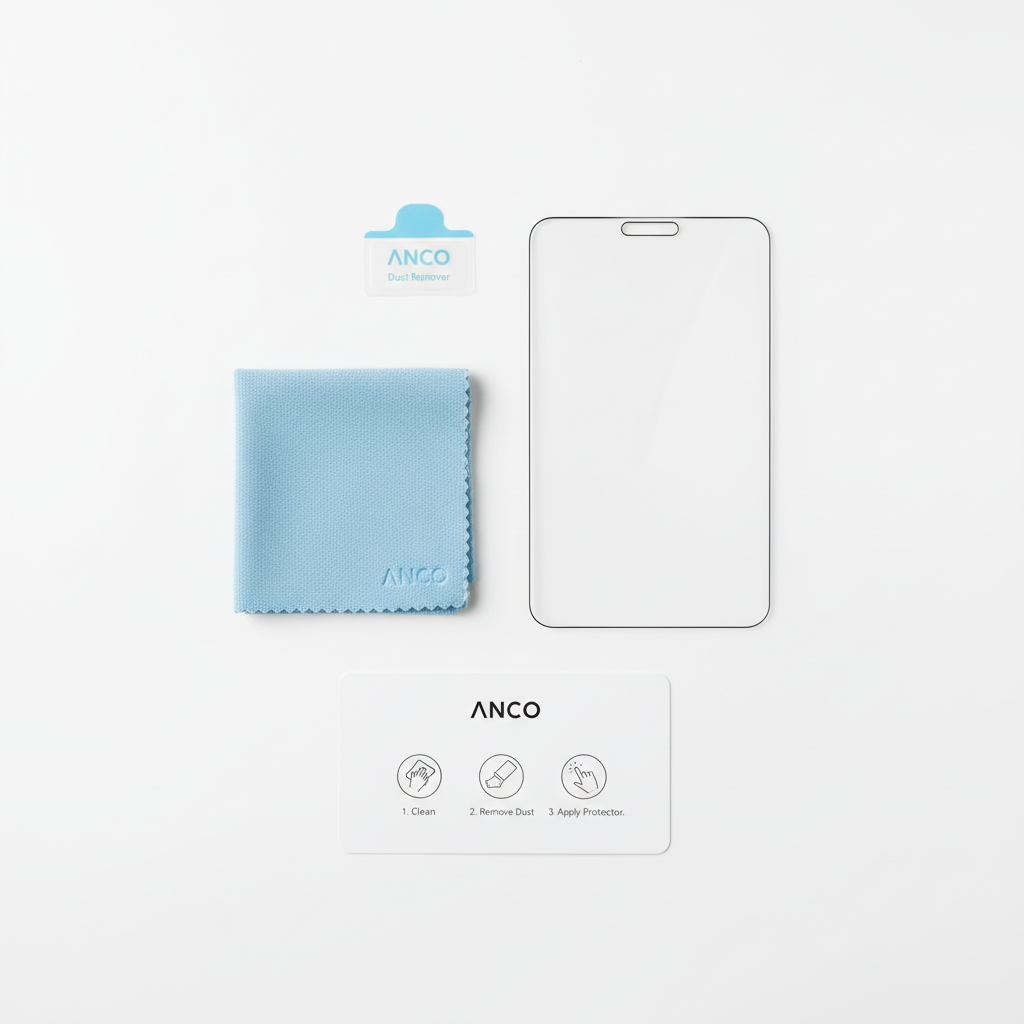anco 9H Panzerglas Fullscreen – Lieferumfang